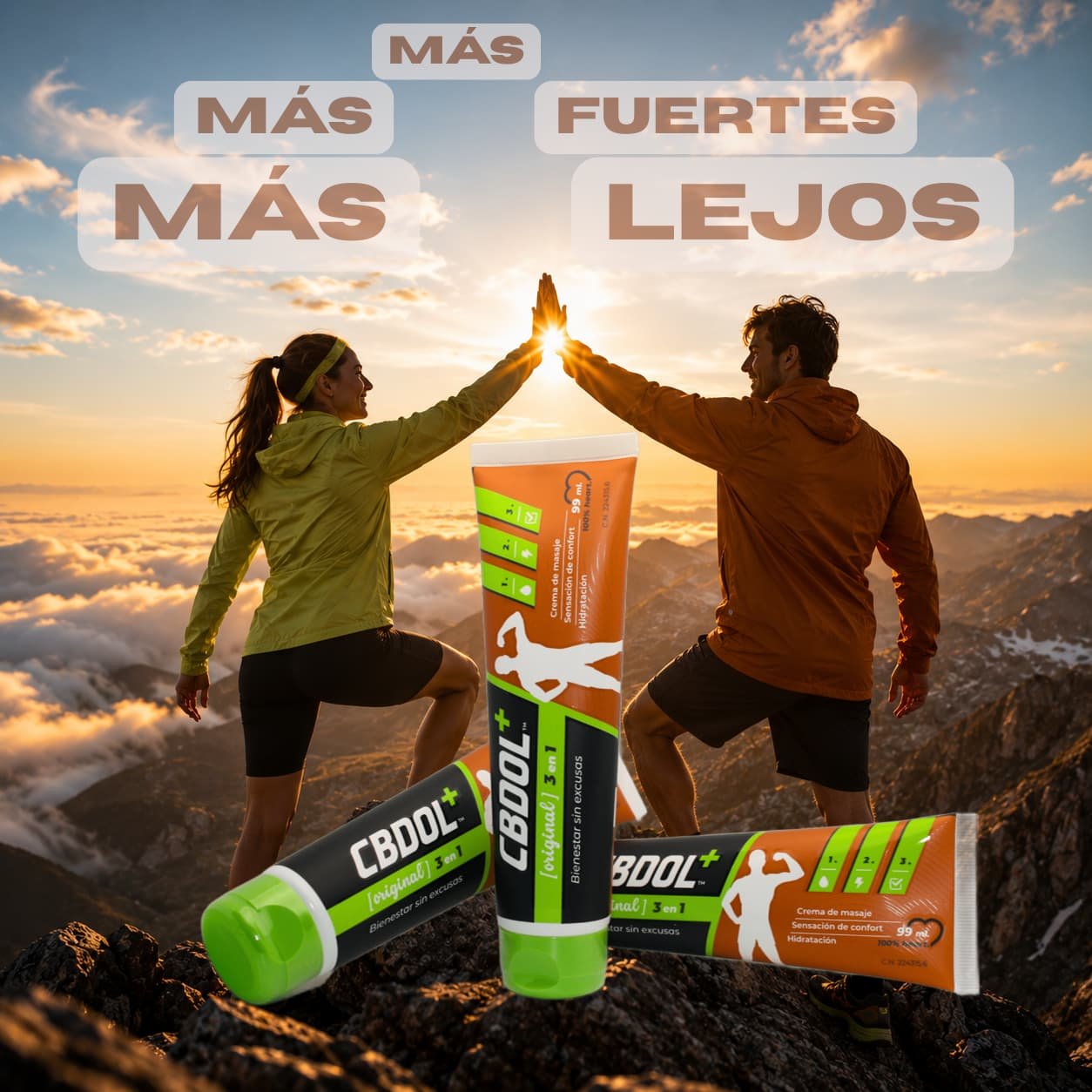 CBDOL PLUS Pack de 3 - Más lejos